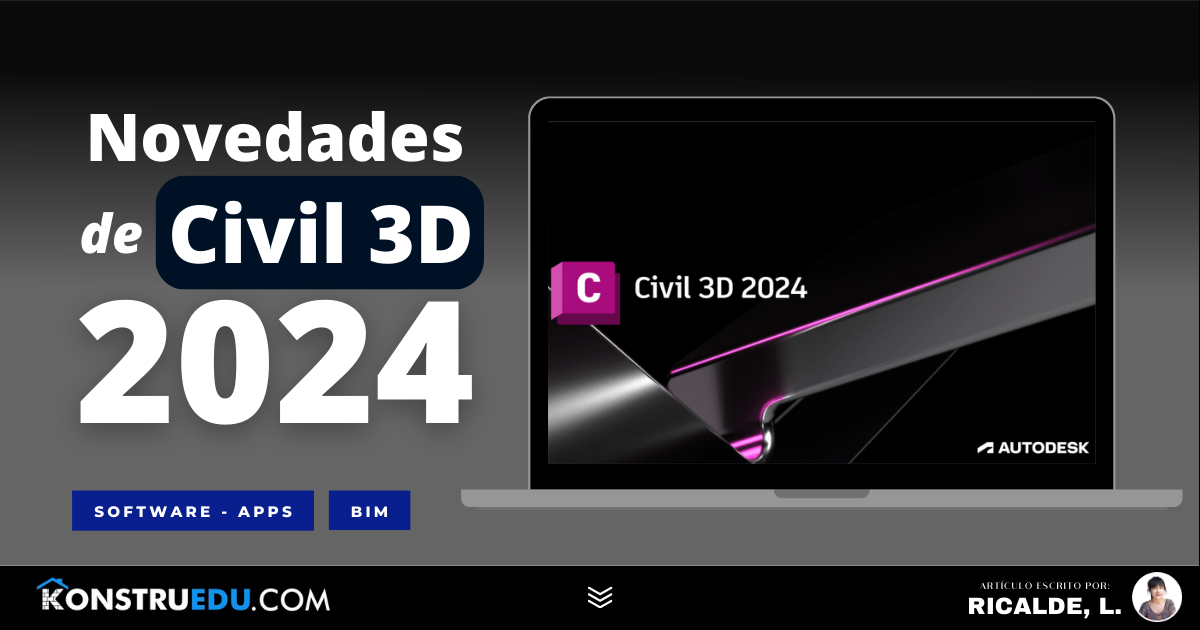 Novedades de Civil 3D 2024 Konstruedu