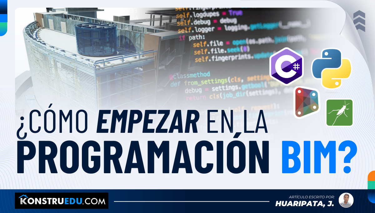 ¿Cómo empezar en la programación BIM?