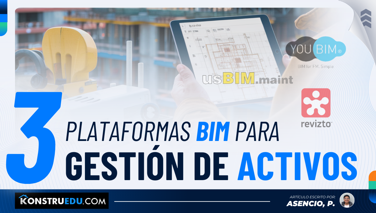 3 plataformas BIM para la gestión de activos